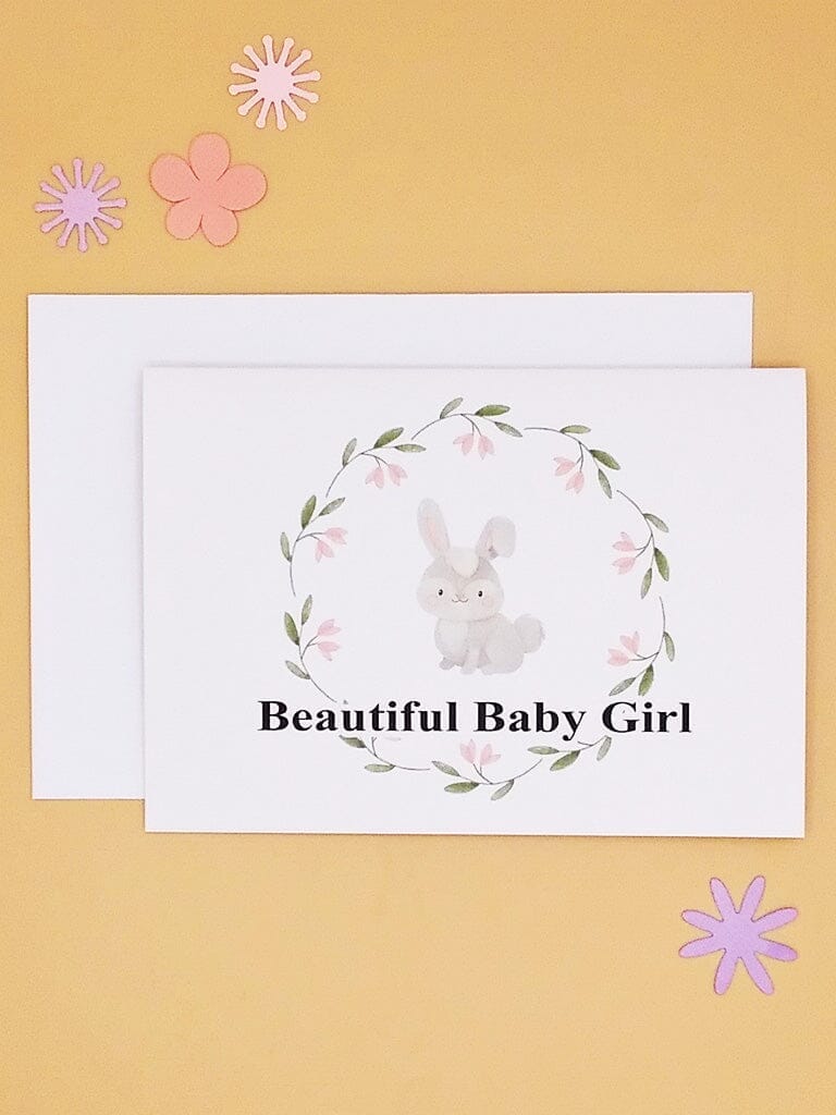 Cards & Message Cards & Gift Wrap Little Mouse Baby Clothing & Gifts Beautiful Baby Girl
