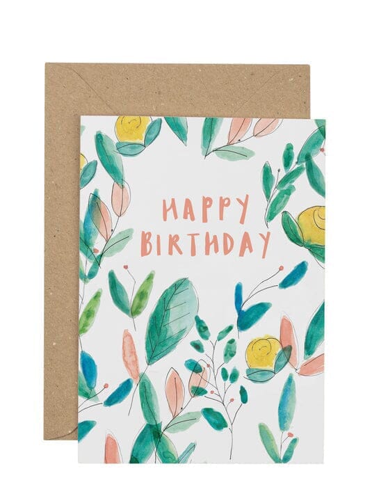 Cards & Message Cards & Gift Wrap Little Mouse Baby Clothing & Gifts Happy Birthday - Jungle