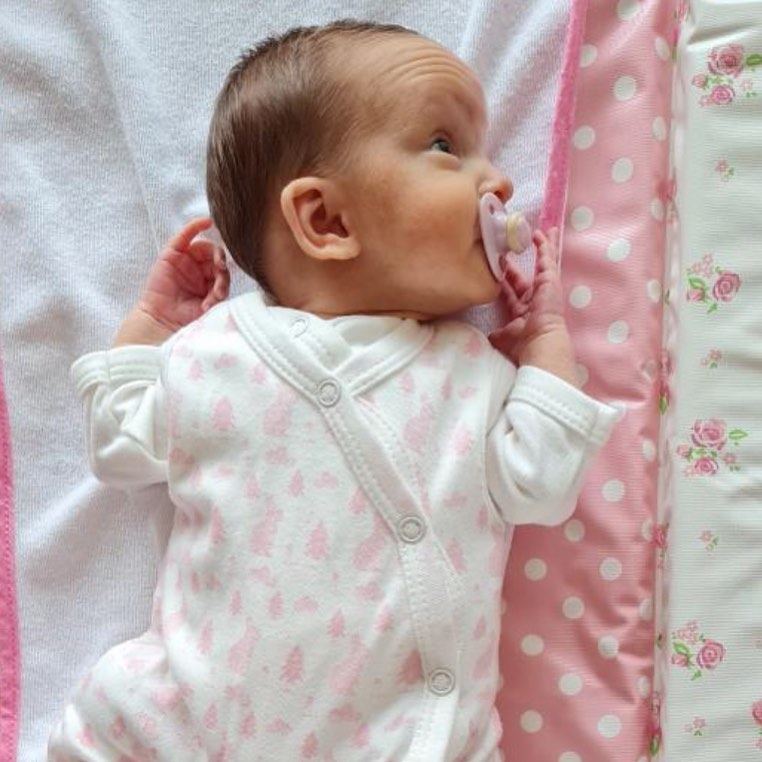 Dungaree & Top Set, Bunny Meadow, Premium 100% Organic Cotton Dungaree Tiny & Small