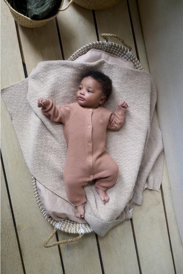 Organic Cotton Play Suit Monrovia - Café Au Lait Cardigan / Jacket Noppies