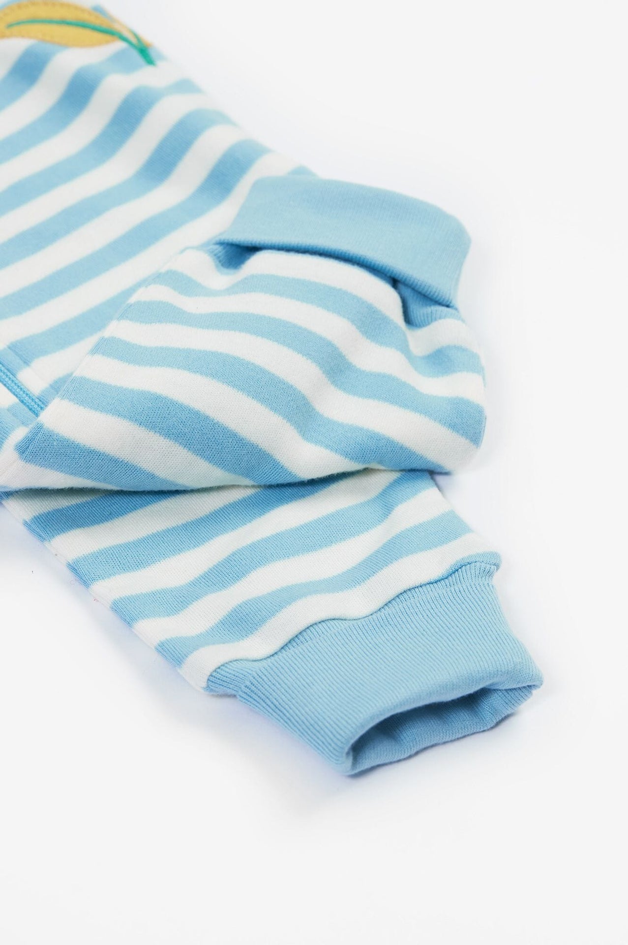 Frugi Organic Cotton Zelah Kimono Zip Romper Sleepsuit / Babygrow Frugi