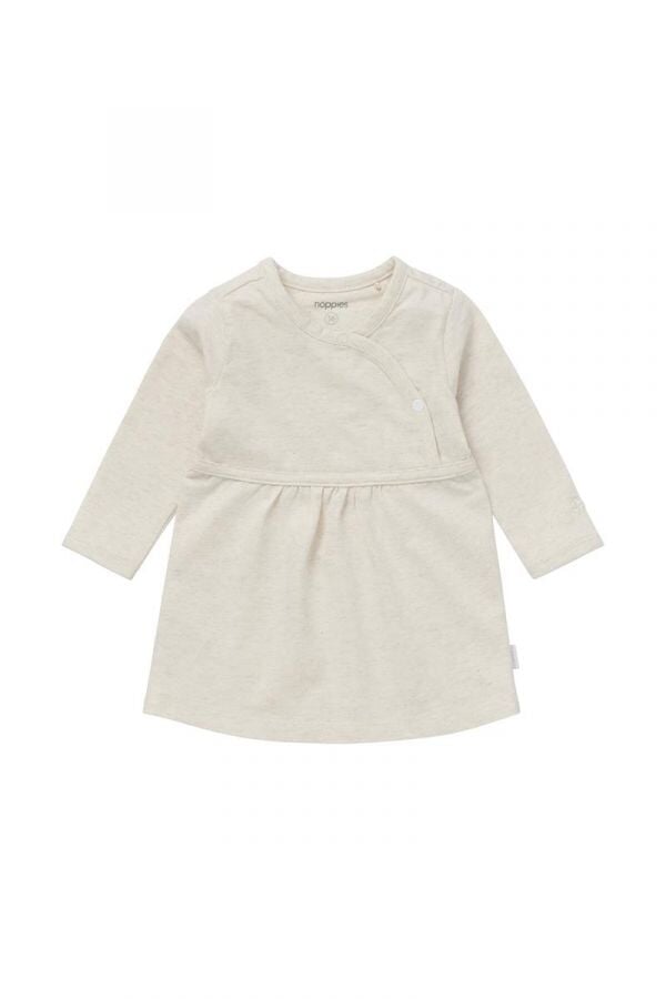 Oatmeal Nevada Dress (Tiny Baby, 4-7lb) Dress Noppies