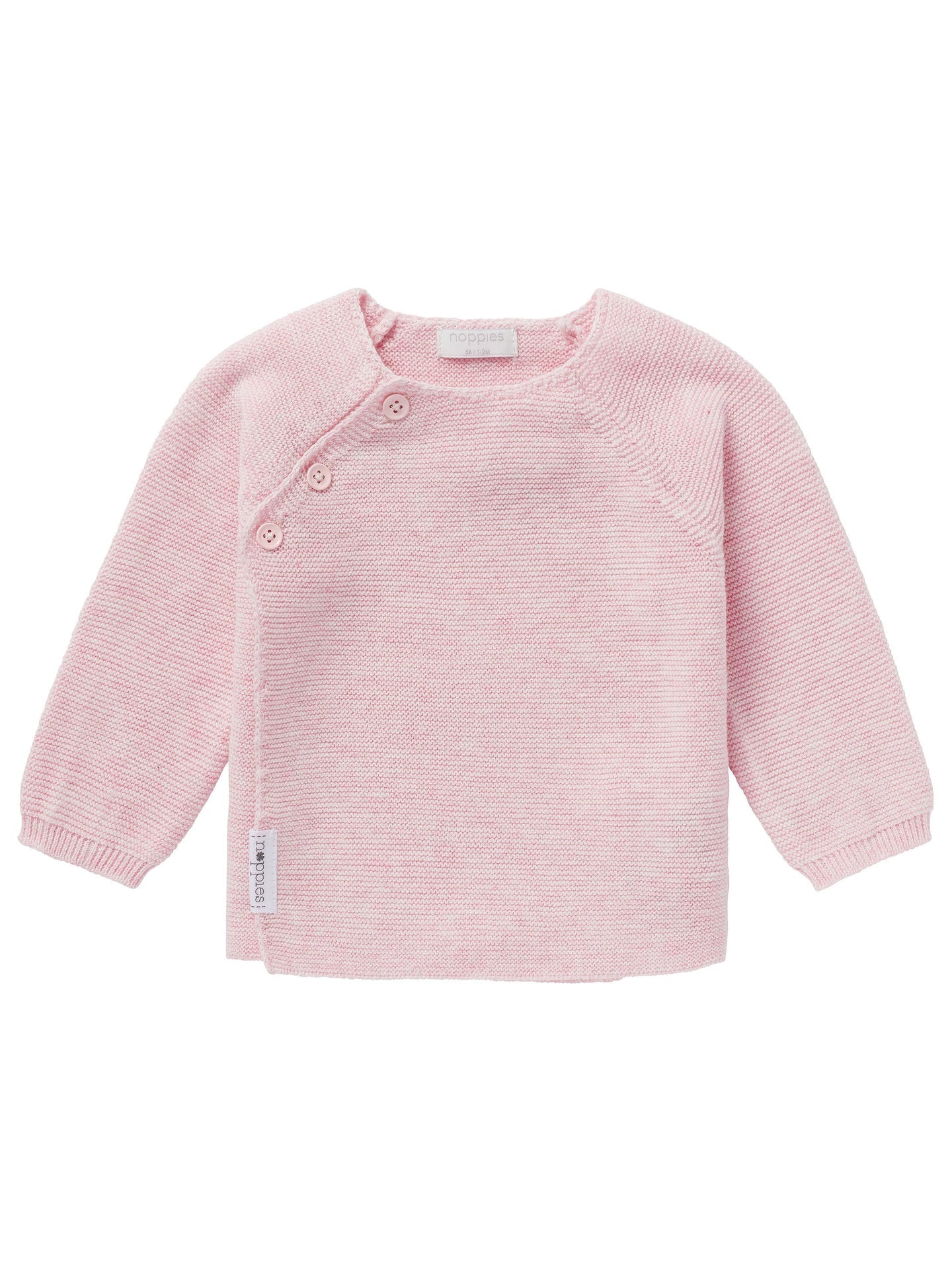 Organic Cotton Knitted Cardigan - Pink Cardigan / Jacket Noppies