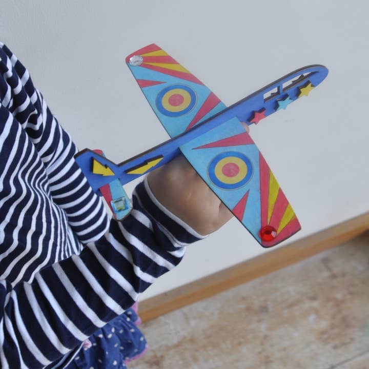 Make Your Own Plane Craft Kit Sibling Gifts Cotton Twist