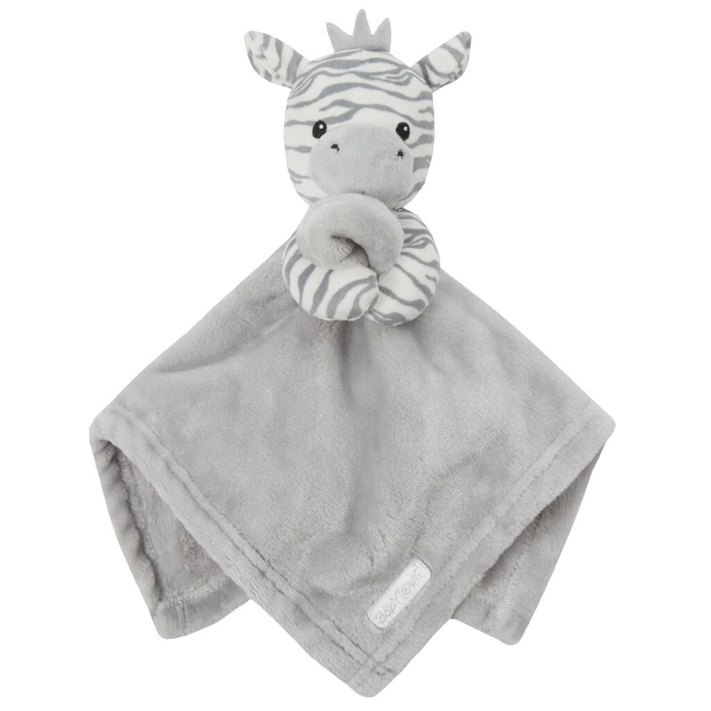 Cuddle Zebra Blanket 35cm Comforter Baby Town