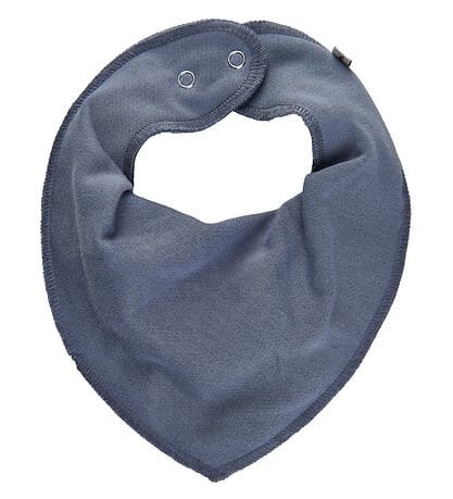 Organic Cotton Scarf Bib - Blue Granite Dribble Bib Pippi