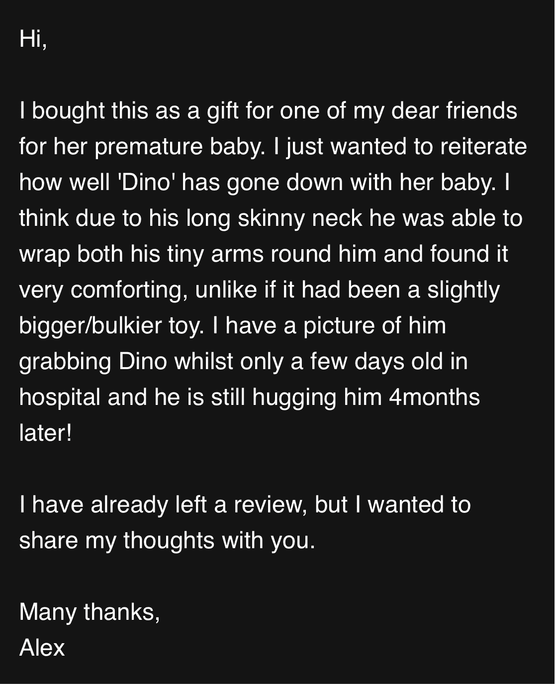 Knitted Organic Cotton Pastel Diplodocus, Blue Toy Best Years