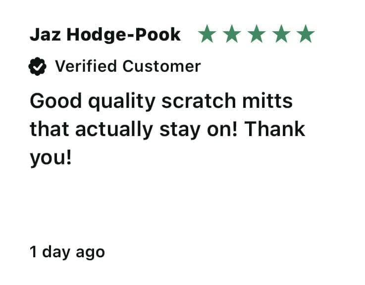 Stay-On Scratch Mittens - Storm Grey Scratch Mitts Goumikids