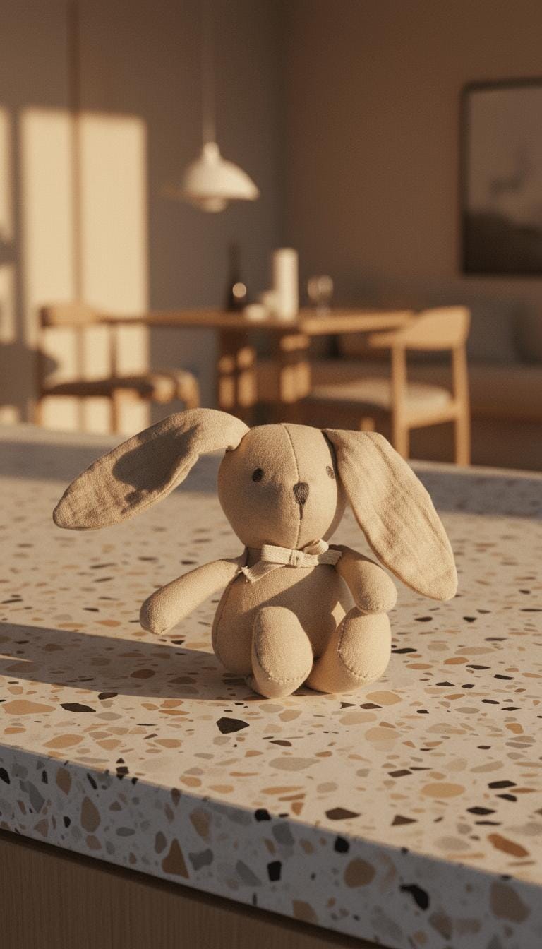 Cotton Beige Bunny Toy Toy Best Years