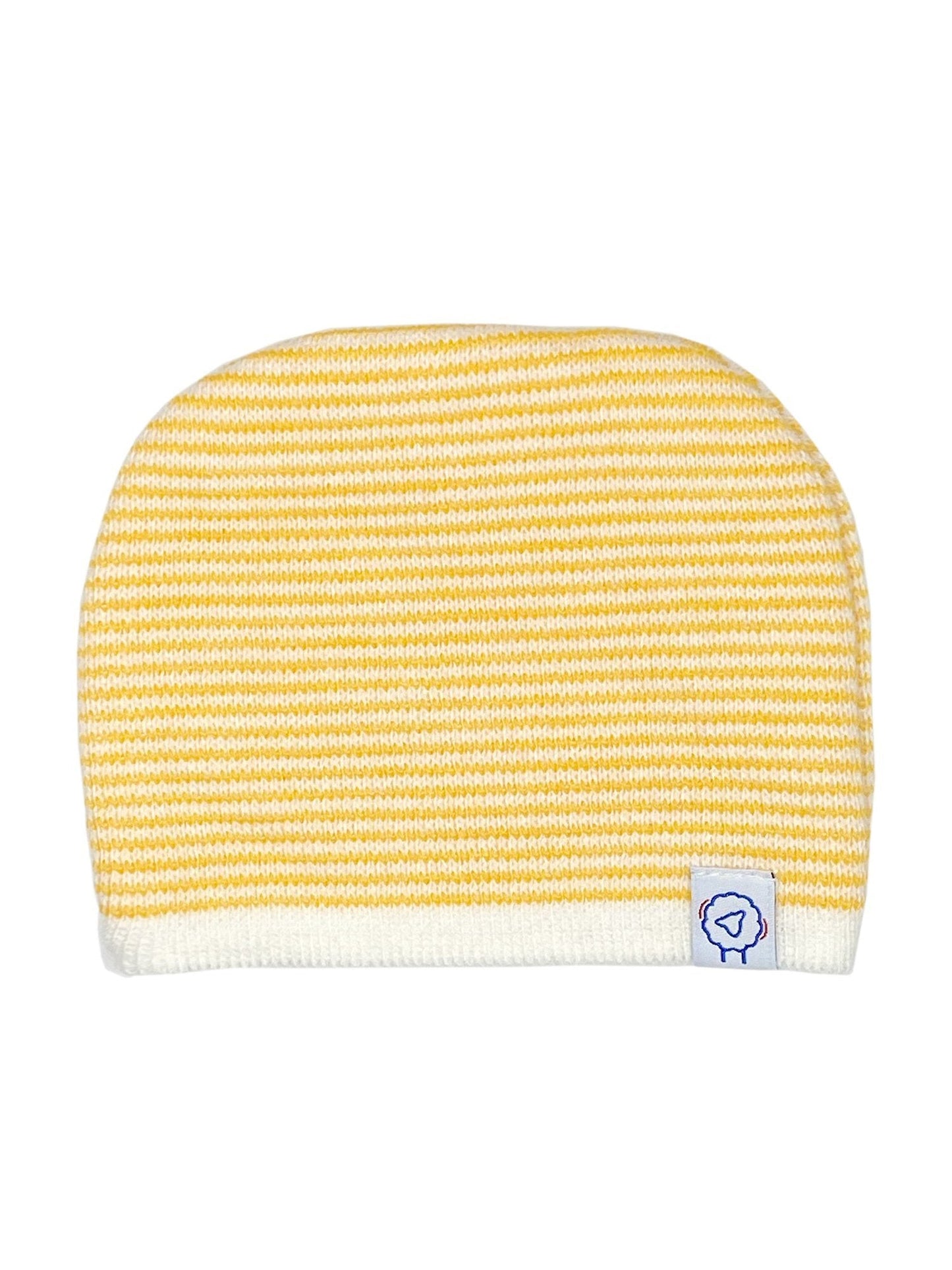 Knitted Hat - Yellow Stripe Hat La Manufacture de Layette