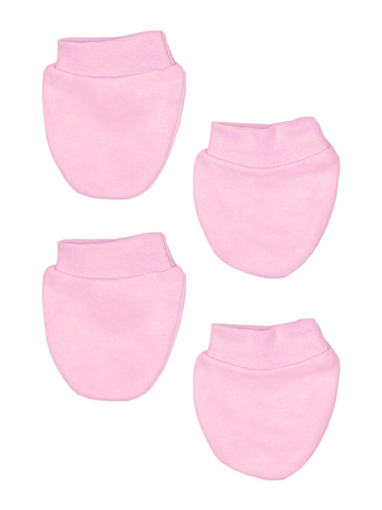 Tiny Baby Scratch Mitts, 2 Pack, Pink Scratch Mitts Soft Touch
