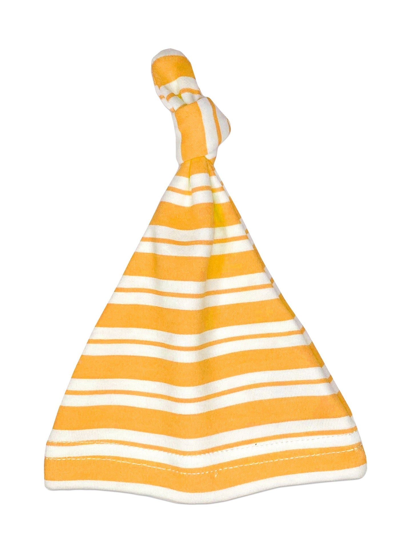 Yellow Stripe Knotted Premature Baby Hat Hat Little Mouse Baby Clothing & Gifts