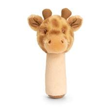 Giraffe Stick Rattle - 100% Recycled Rattle Keel Toys