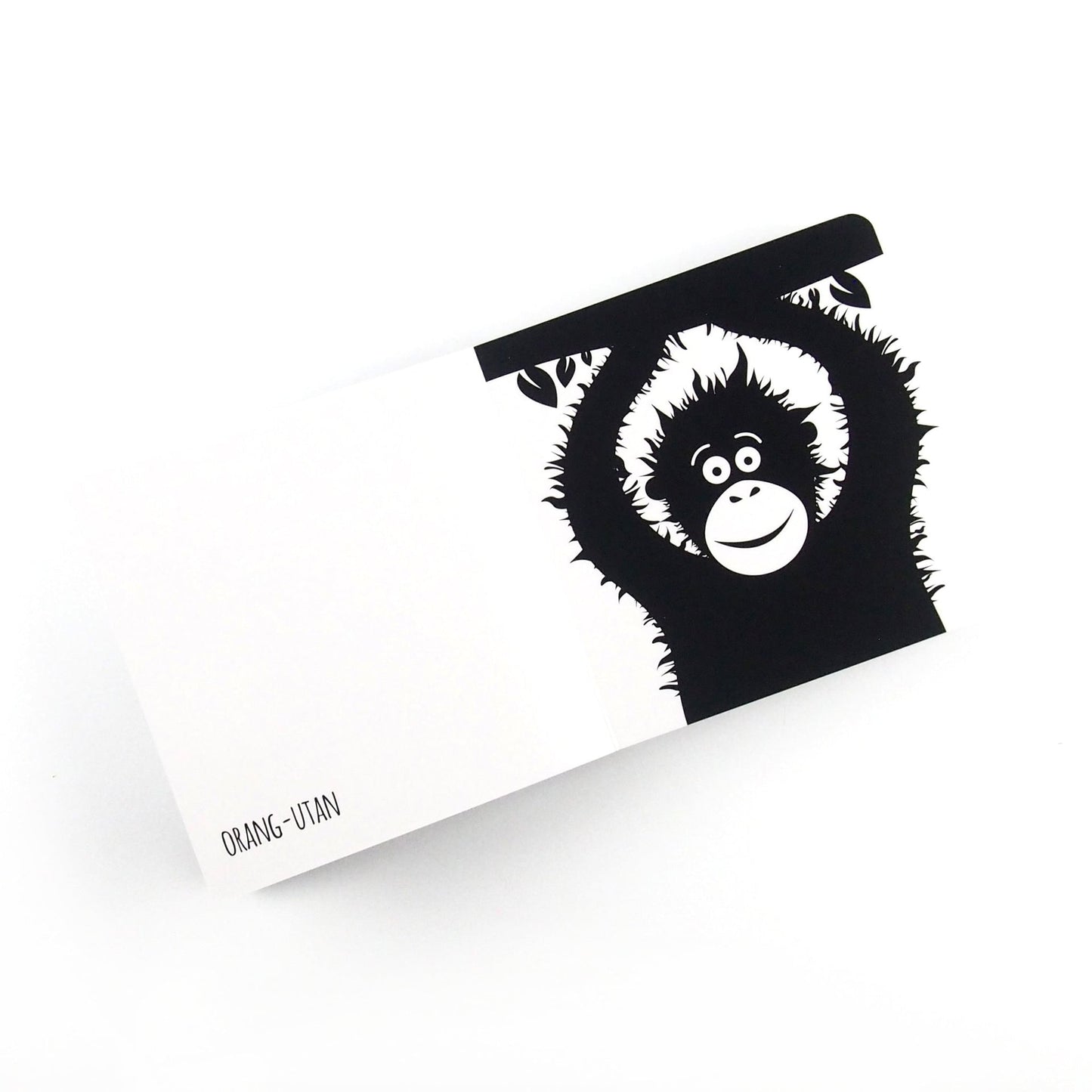 High Contrast Baby Book - Southeast Asian Animals Book The Little Black & White Book Project