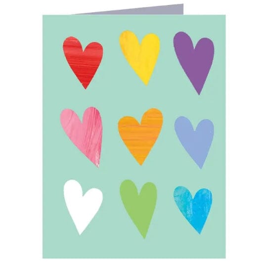 Cards & Message Cards & Gift Wrap Little Mouse Baby Clothing & Gifts Mini Coloured Hearts