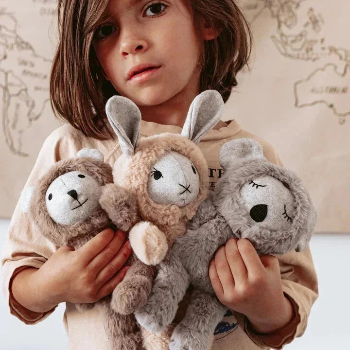 Mavis Koala, Designer Soft Toy Toy And the little dog laughed