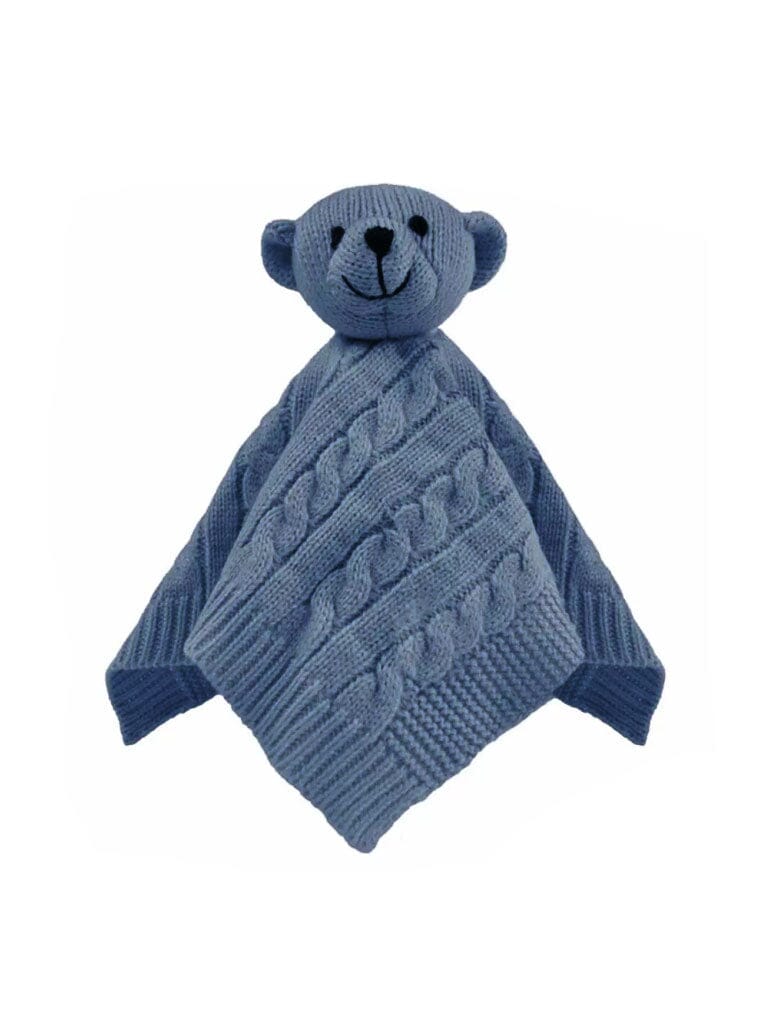 Knitted Comforter - Bear Comforter Soft Touch