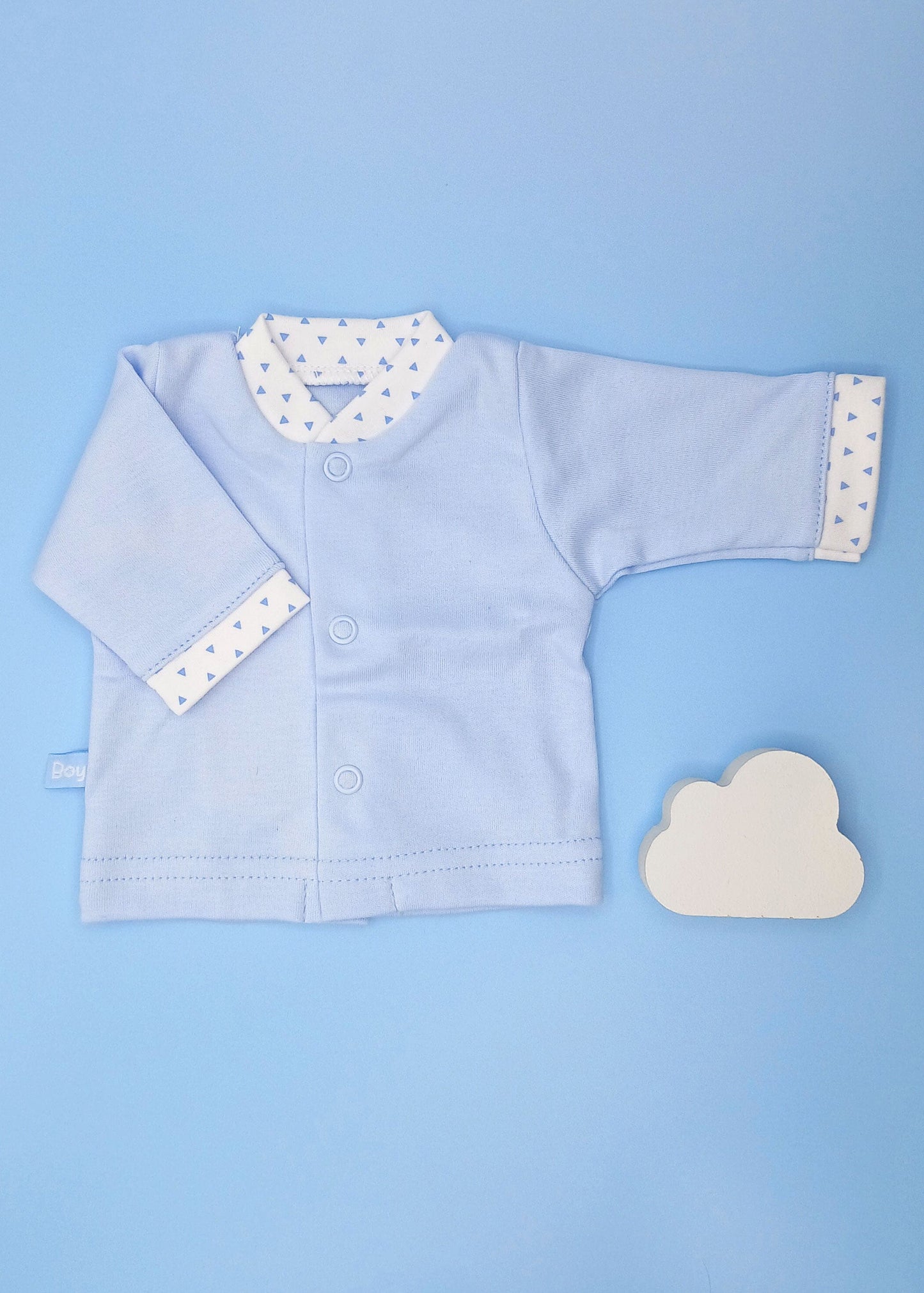 Early Baby Long Sleeved Top, Blue Top / T-shirt EEVI