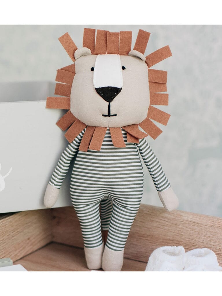 Carson The Lion Teddy Toy Banks-Lyon Botanical