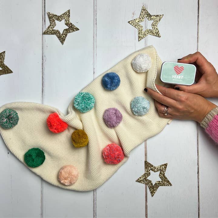 Heart Bracelet Gift Kit Sibling Gifts Cotton Twist