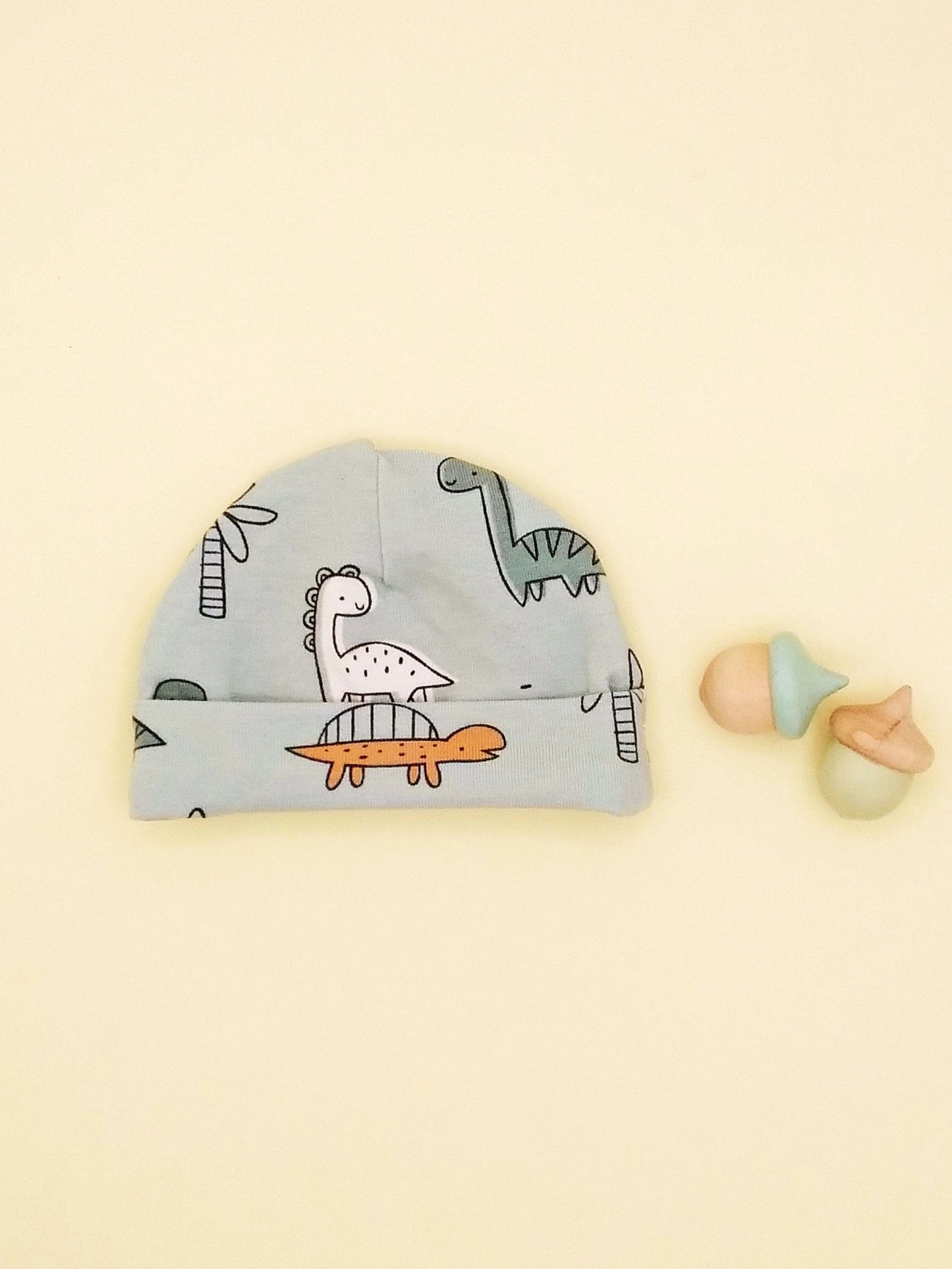 Dino Buddies Gift Box - Sleepsuit, Hat & Muslin Gift Set Tiny & Small