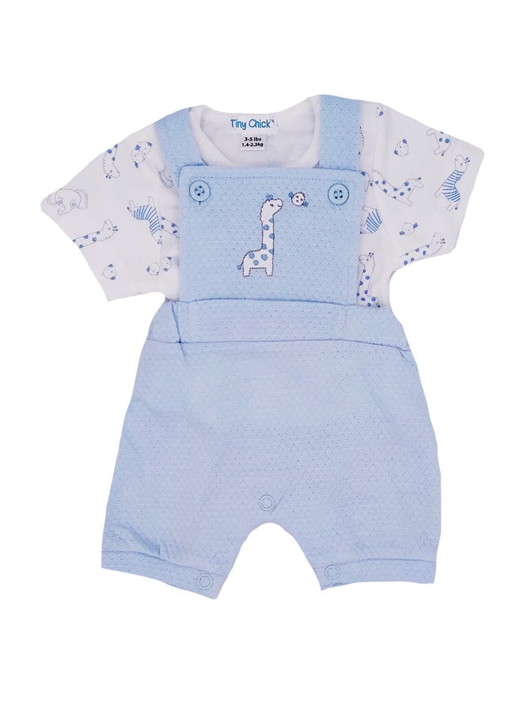 Giraffe Dungarees Set Dungaree Tiny Chick