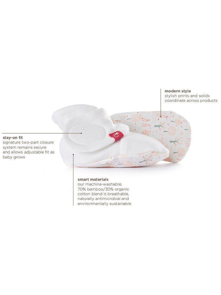 Stay-on Baby Boots, Mist Grey Booties Goumikids