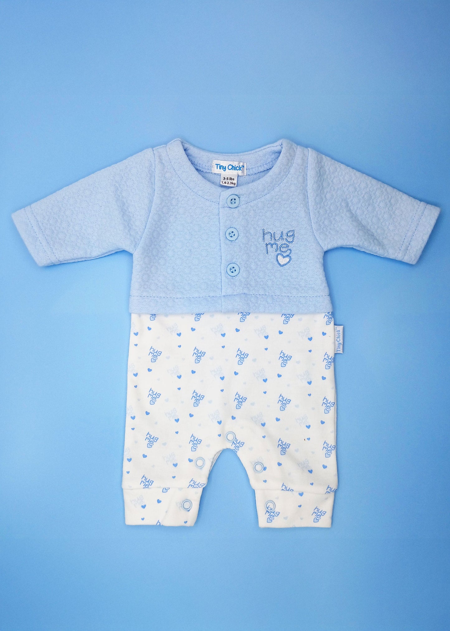 Blue 'Hug Me' Outift Outfit Tiny Chick