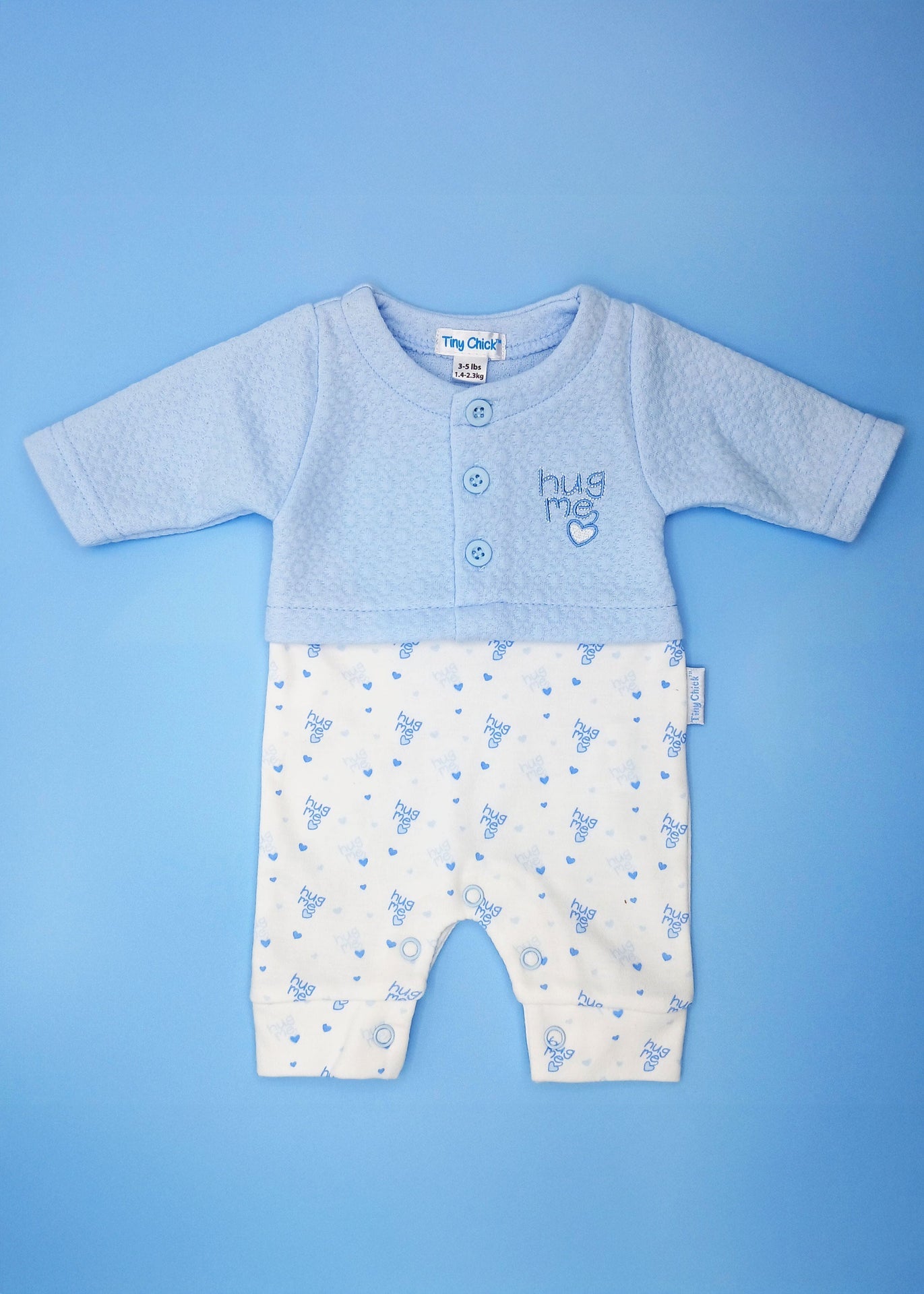 Blue 'Hug Me' Outift Outfit Tiny Chick