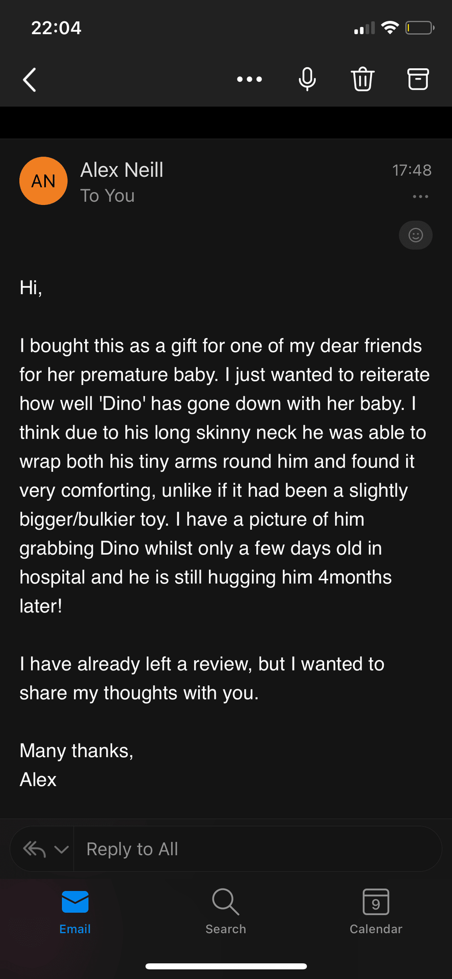 Crochet Diplodocus Rattle, Stripy Toy Best Years