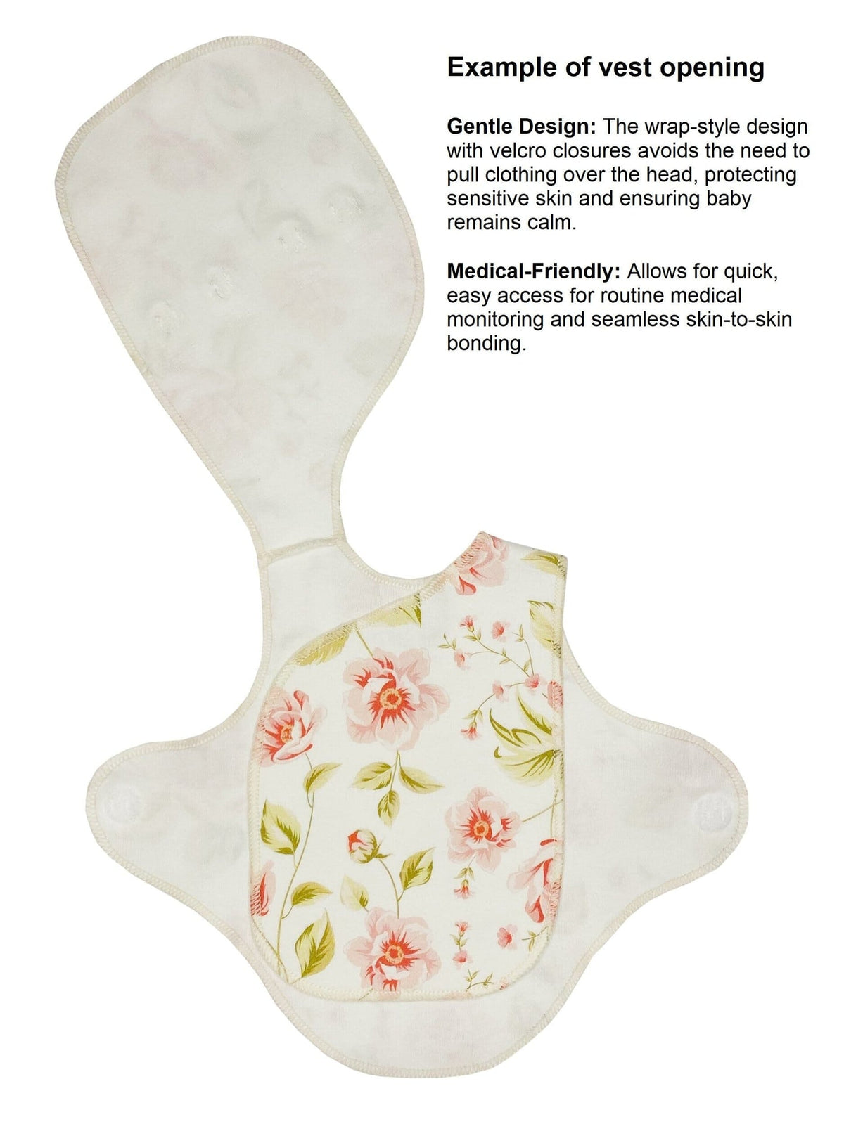 Bumble and Bloom organic cotton incubator vest 2 pack by Little Dreamer