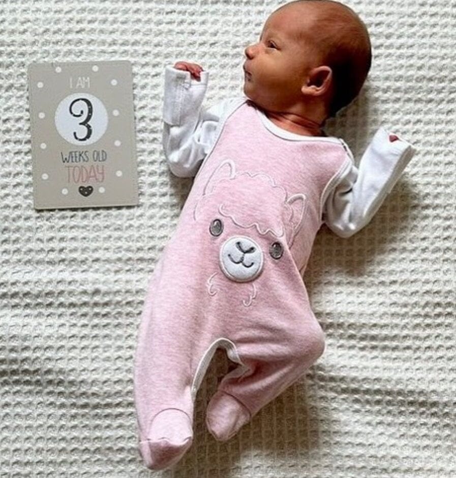 Early Baby Top & Alpaca Footed Dungarees Set Dungaree EEVI