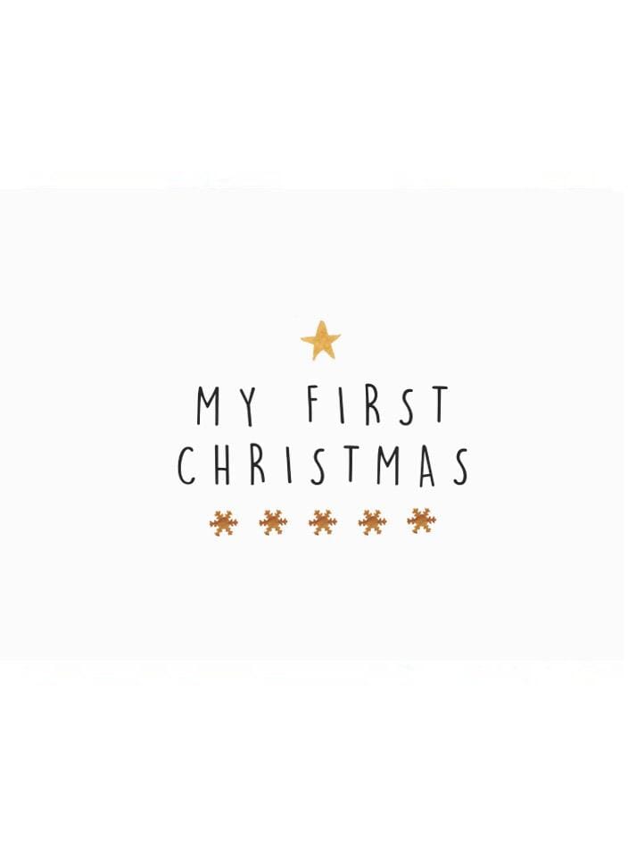 Cards & Message Cards & Gift Wrap Little Mouse Baby Clothing & Gifts My First Christmas