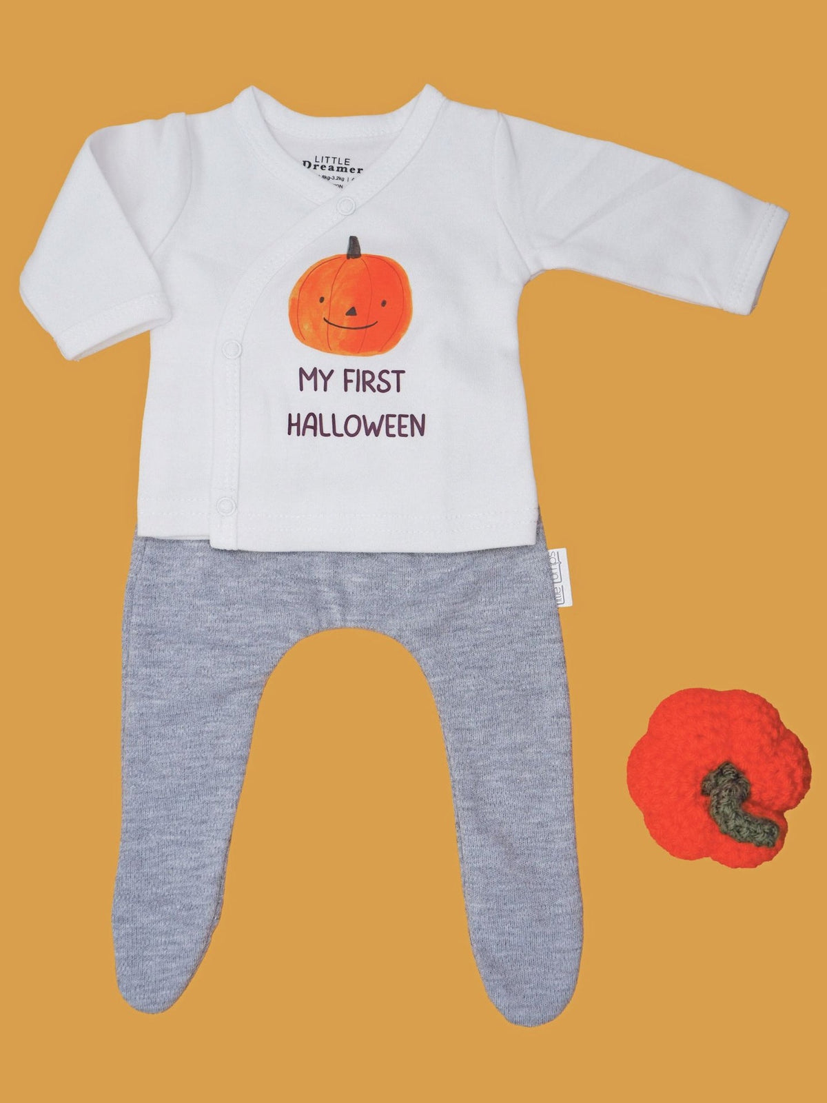 My First Halloween Pumpkin Top and Leggings - Multiple Colours