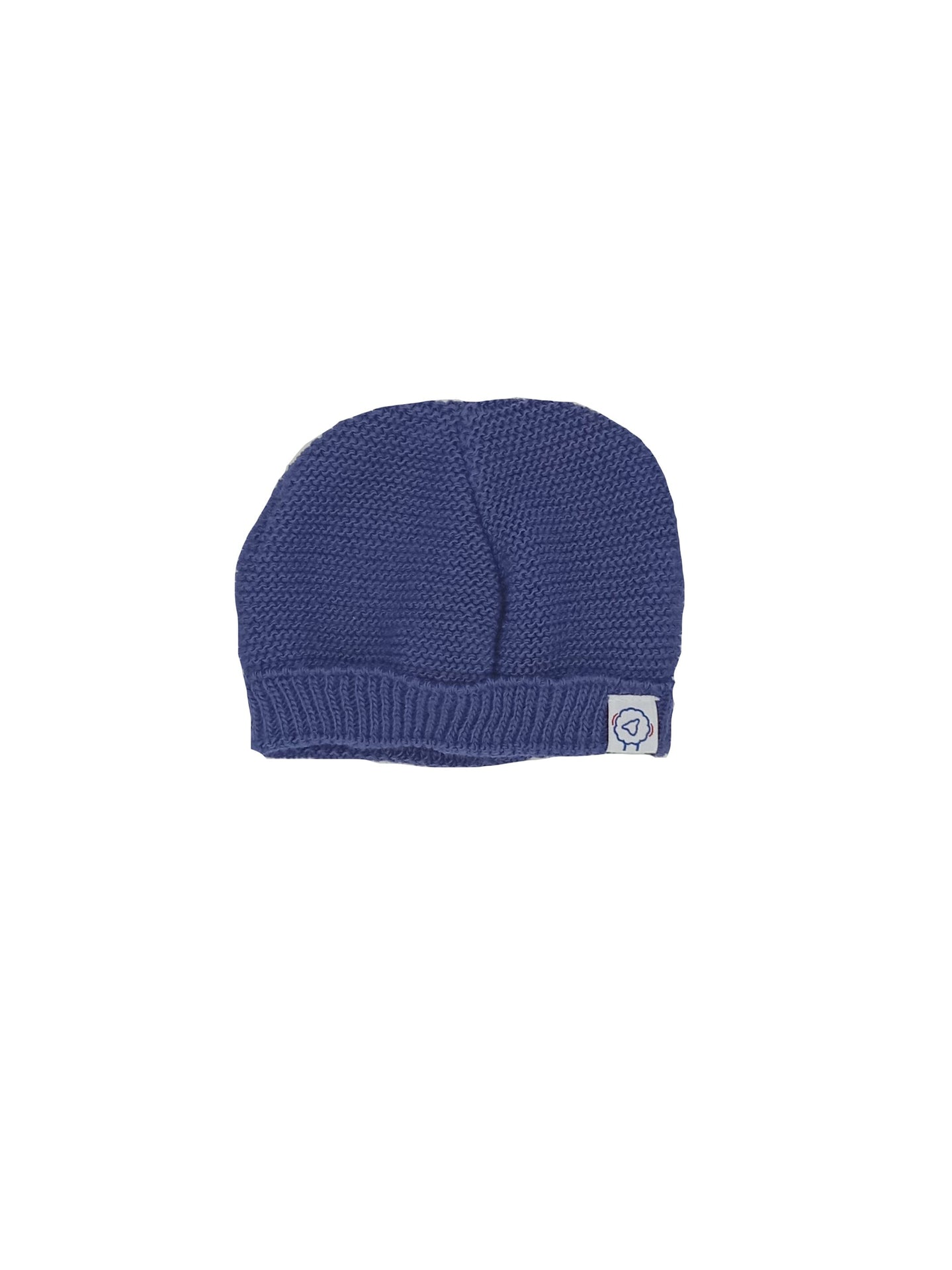 Cotton Knitted Hat - Midnight Blue Hat La Manufacture de Layette