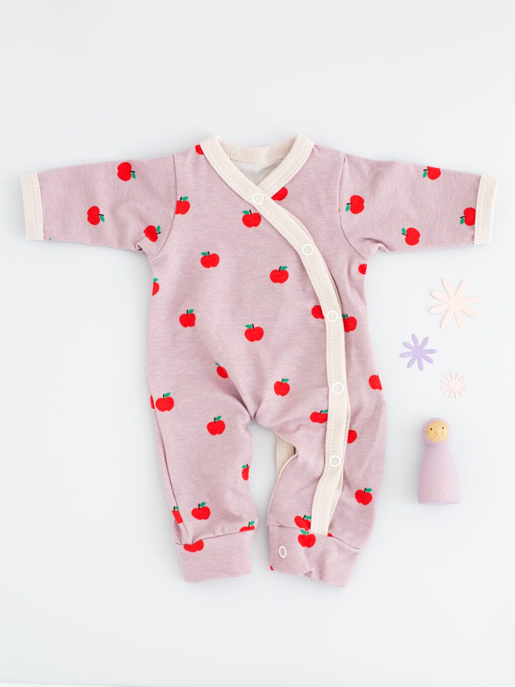 Premature Baby Sleepsuit, Orchard Sleepsuit / Babygrow Tiny & Small