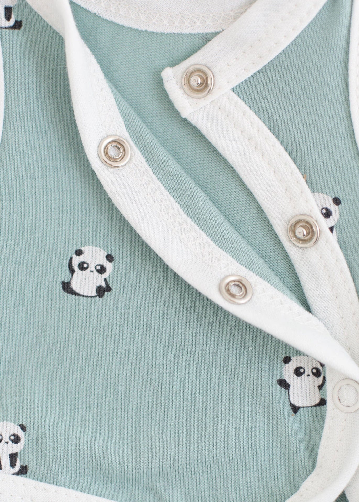 Prem Baby Sleepsuit, Panda Cuddles Sleepsuit / Babygrow Tiny & Small