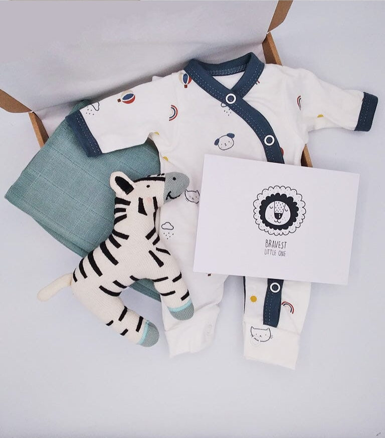 Pet Pals Gift Box - Sleepsuit, Toy, Muslin & Card (1.5-3lbs, 3-5lbs & 4-7lbs) Gift Set Tiny & Small