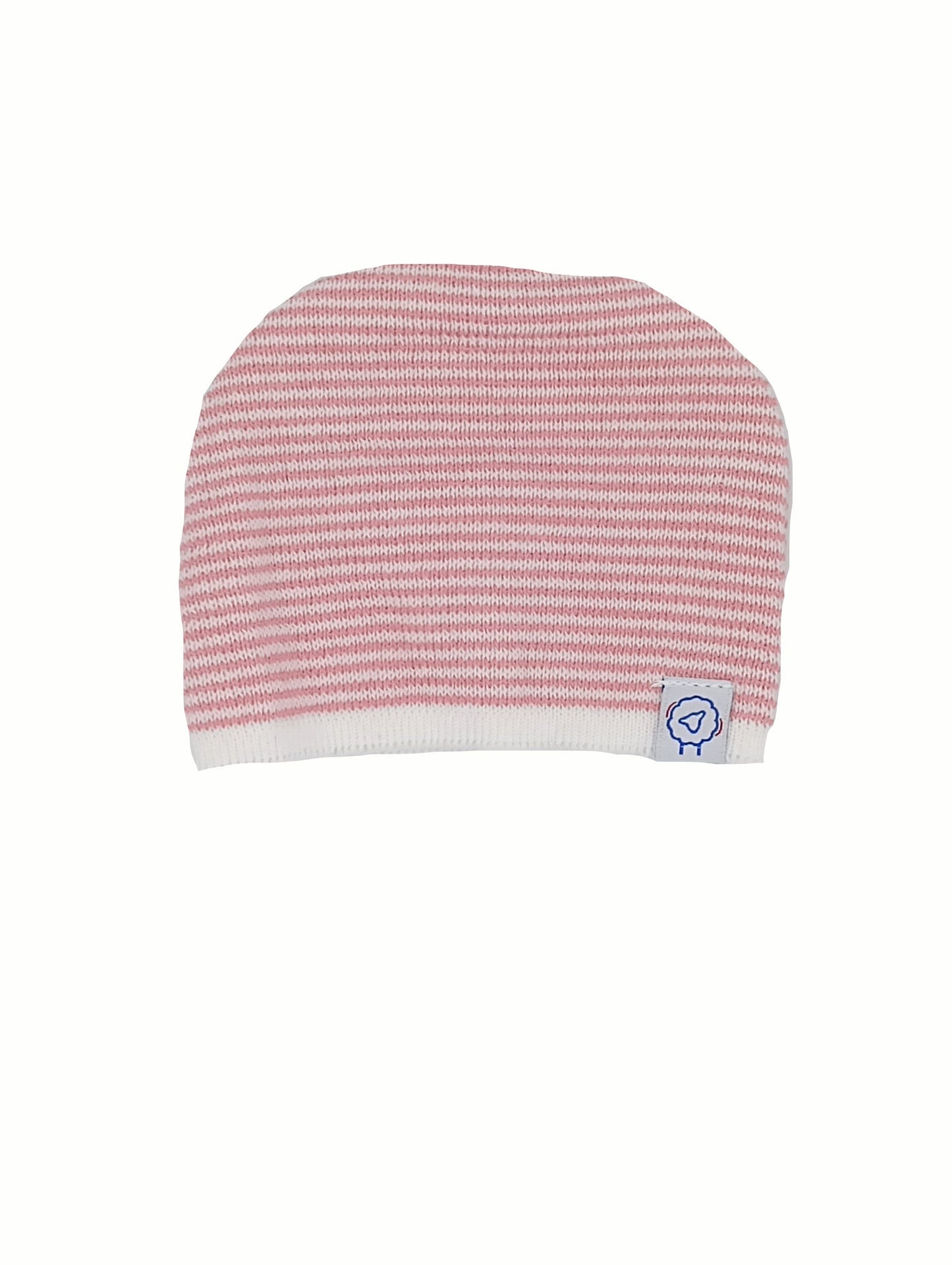 Knitted Hat - Pink Stripe Hat La Manufacture de Layette
