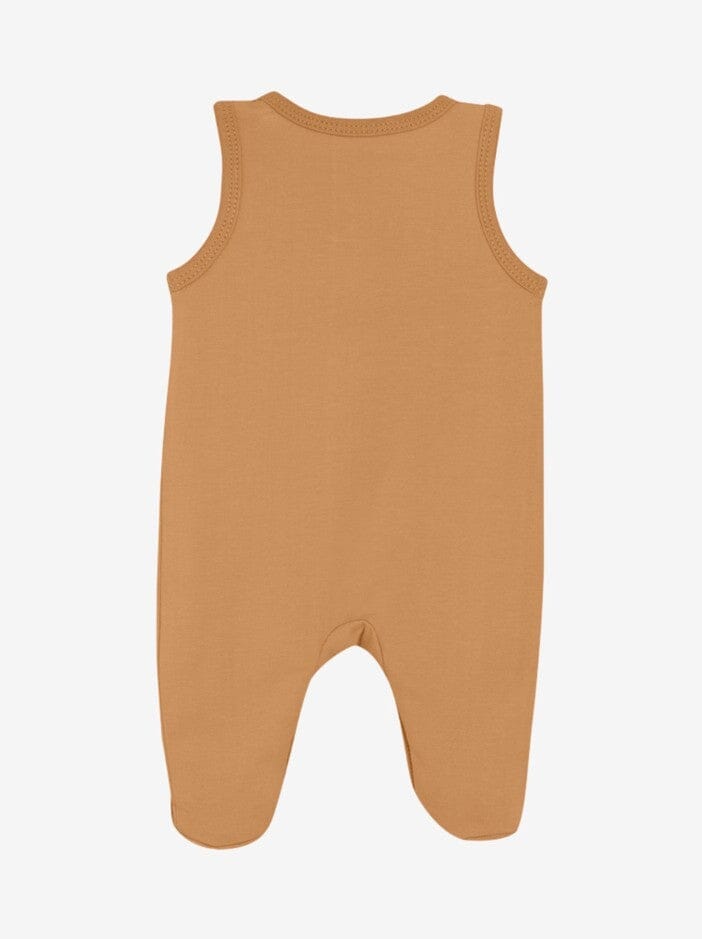 Premature Baby Dungaree - Tan Dungaree Fixoni