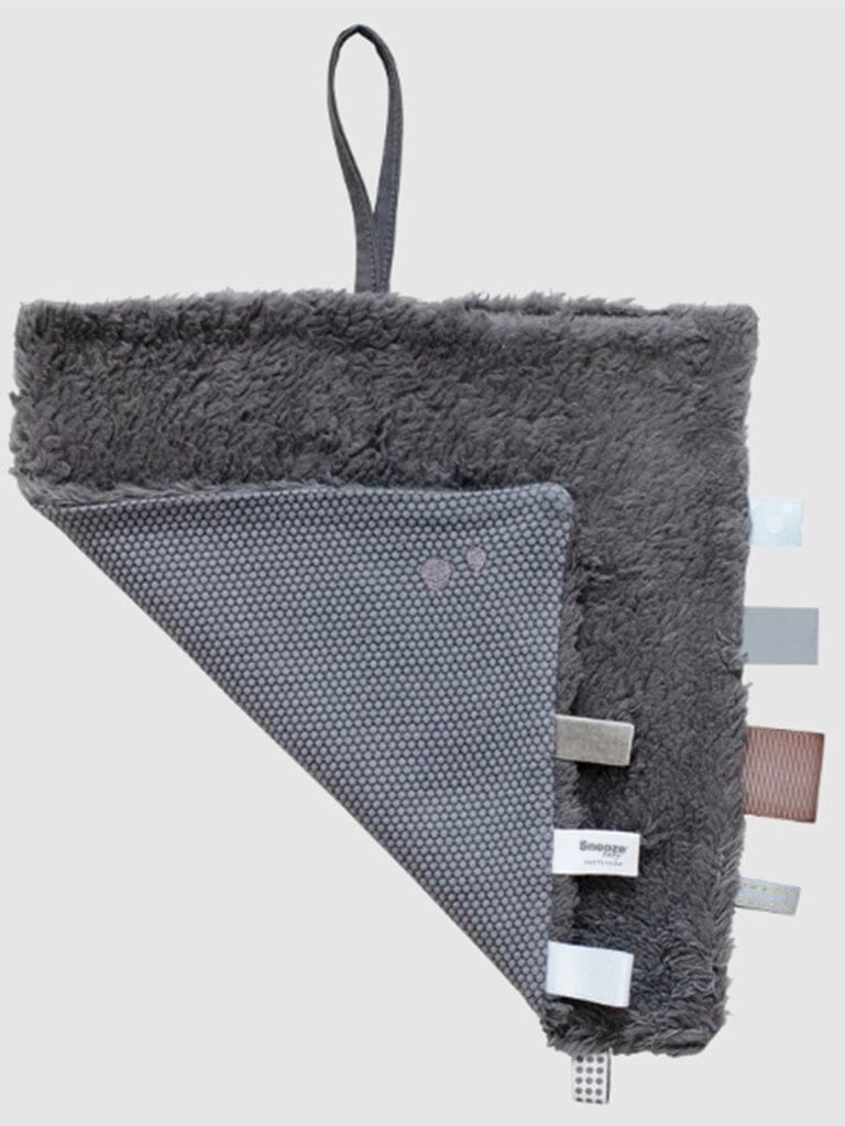 Organic Cotton Sweet Dreaming Fluffy Comforter with tags - Storm Grey Comforter Snoozebaby