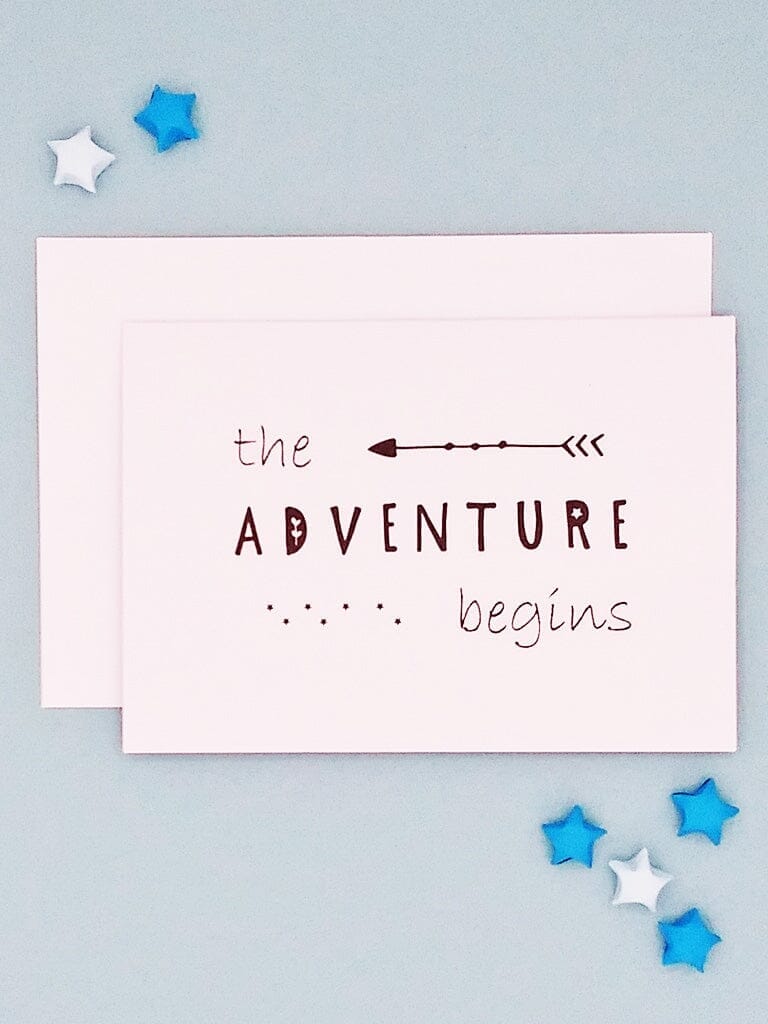 Cards & Message Cards & Gift Wrap Little Mouse Baby Clothing & Gifts The Adventure Begins