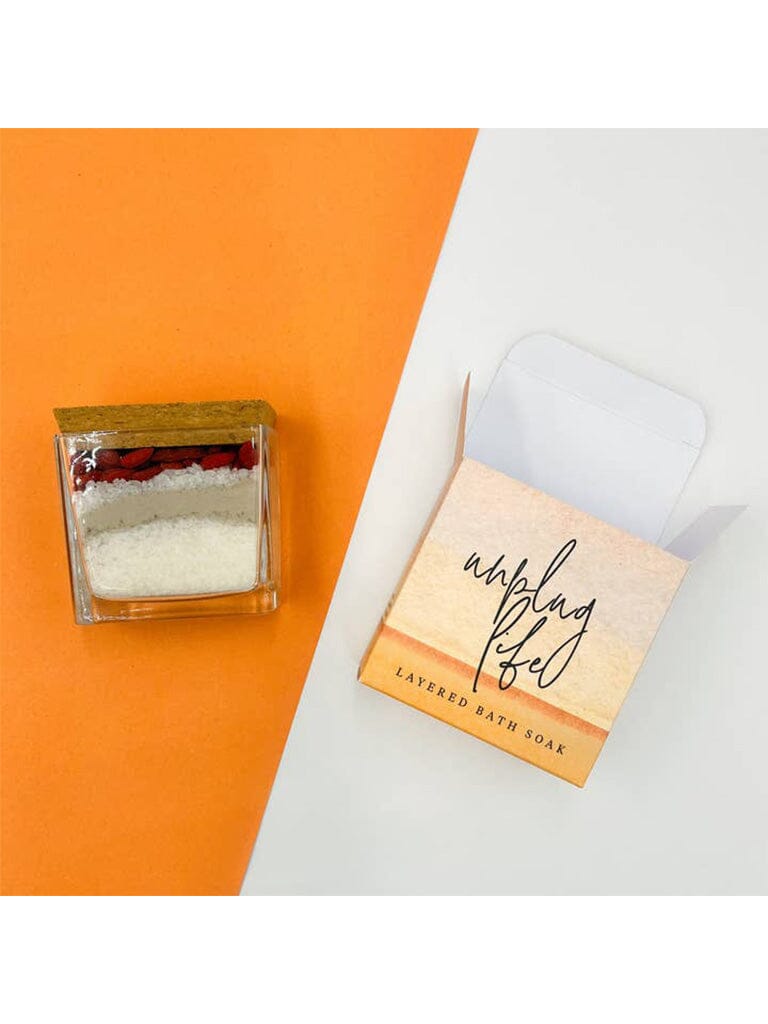 Layered Bath Soak - Unplug Life Parent Gift Banks-Lyon Botanical