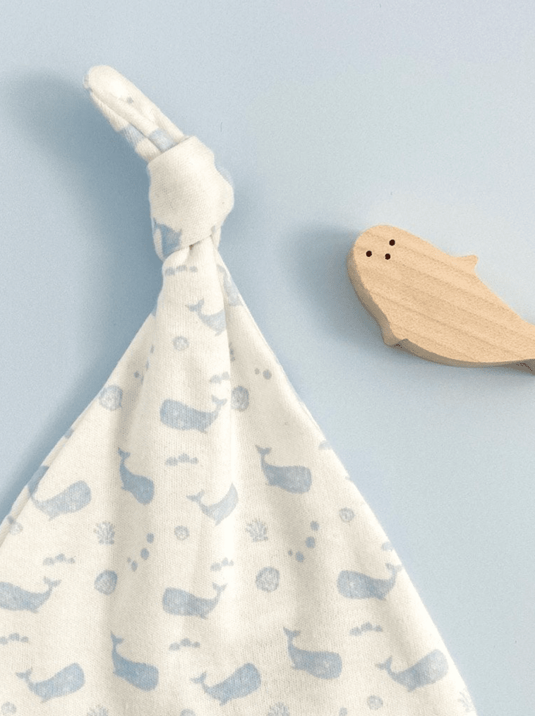 Preemie Hat, Ocean Blue, Premium 100% Organic Cotton Hat Tiny & Small