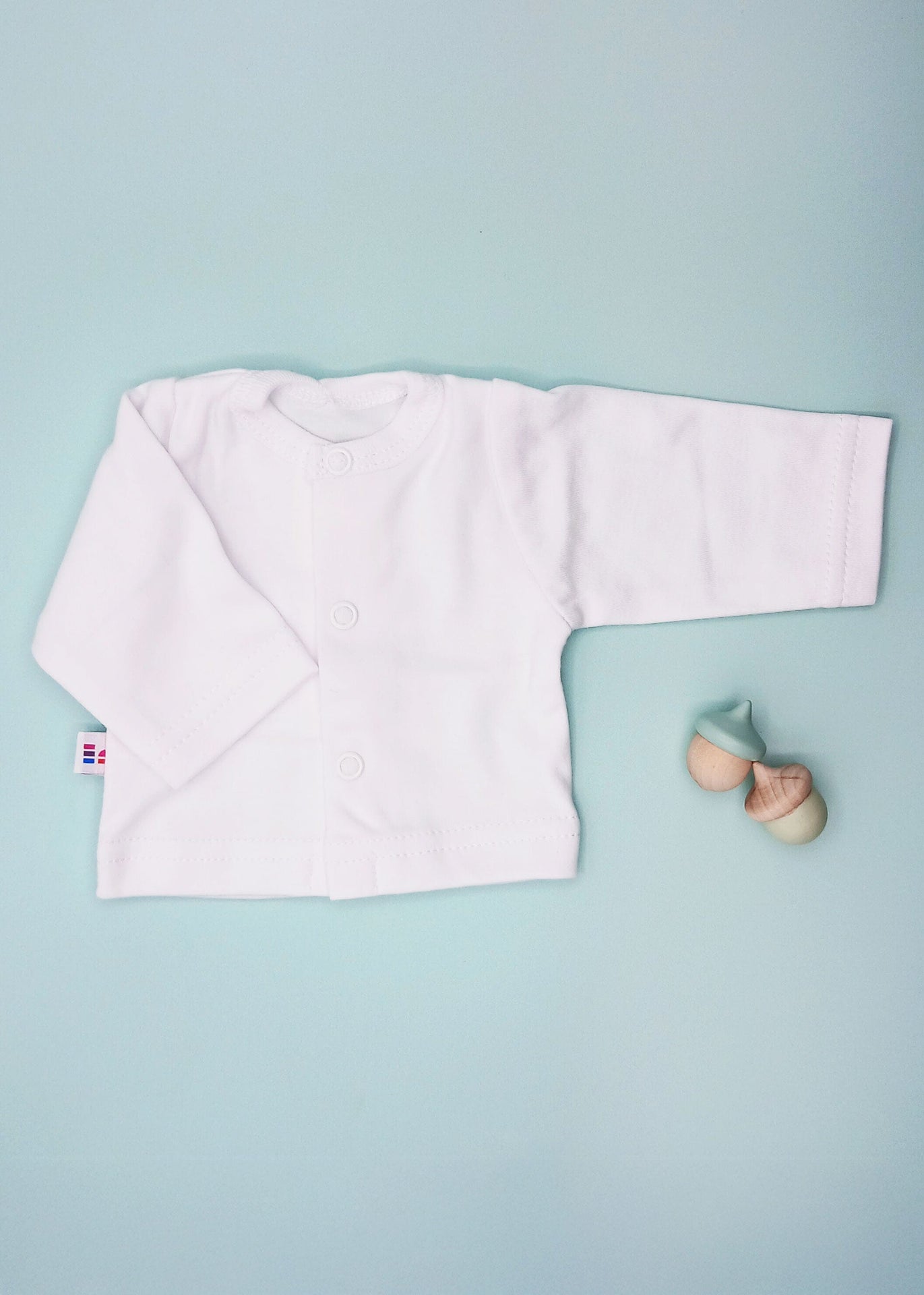Early Baby Long Sleeved Top, White Top / T-shirt EEVI