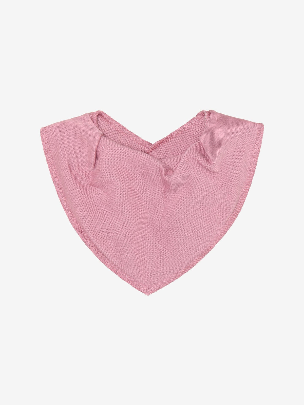 Organic Cotton Scarf Bib - Mauve Orchid