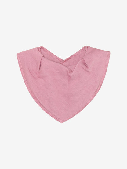 Organic Cotton Scarf Bib - Mauve Orchid