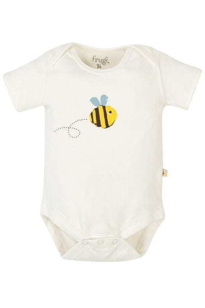 Organic Cotton Buzzy Bee Baby Gift Set by Frugi Outfit Frugi 