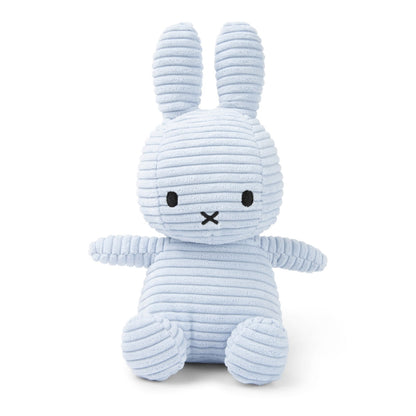 Miffy Corduroy Plush Toy - Ice Blue Toy Miffy 