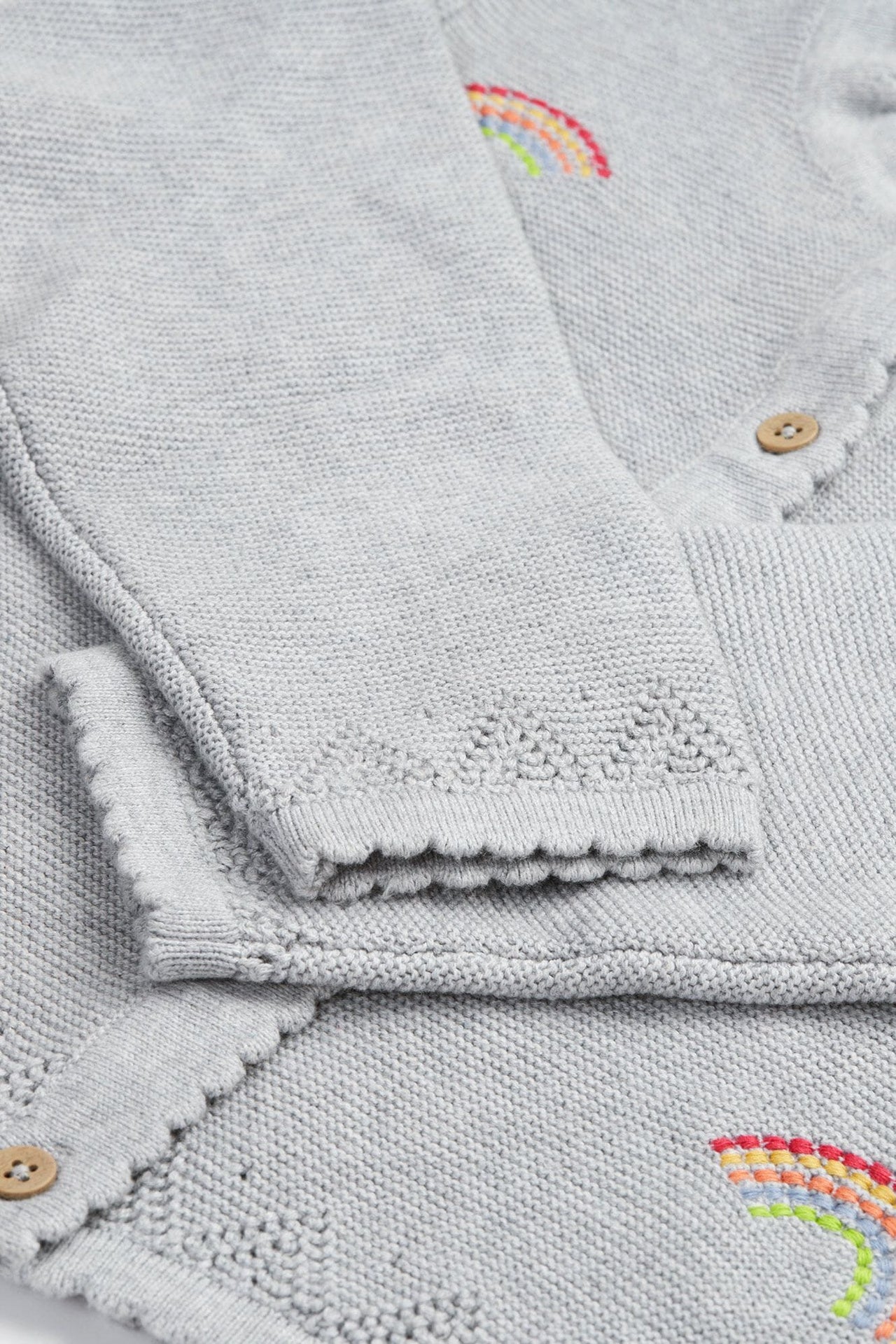 Frugi Organic Cotton Maia Embroidered Cardigan Cardigan / Jacket Frugi 